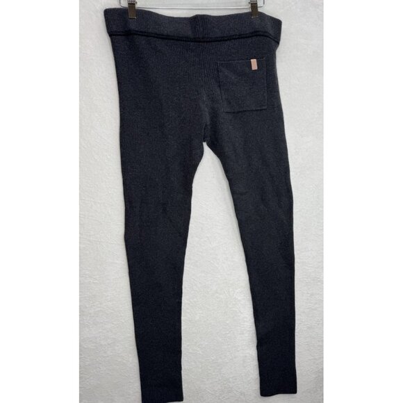 Lunya Women’s Cozy Cotton Silk Ribbed Legging In Restful Grey Heather Size XL - Picture 5 of 8